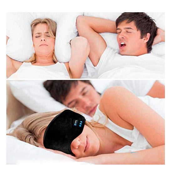 Tapa Olho Máscara Dormir Fone Ouvido Bluetooth Confortável + Frete Grátis + Envio Imediato + Brinde