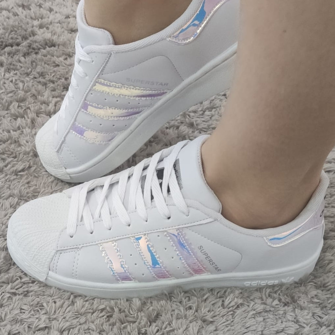 Tênis Adidas Super Star Feminino + Frete Grátis + Envio Imediato + Brinde