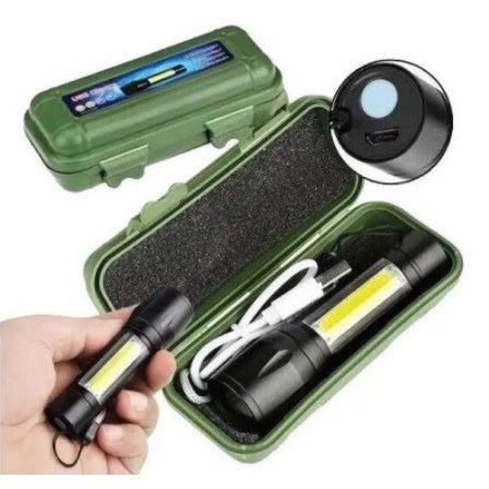 Mini Lanterna Tática Led Flash 5.000 Lumens à Prova D'água + Frete Grátis + Envio Imediato + Brinde