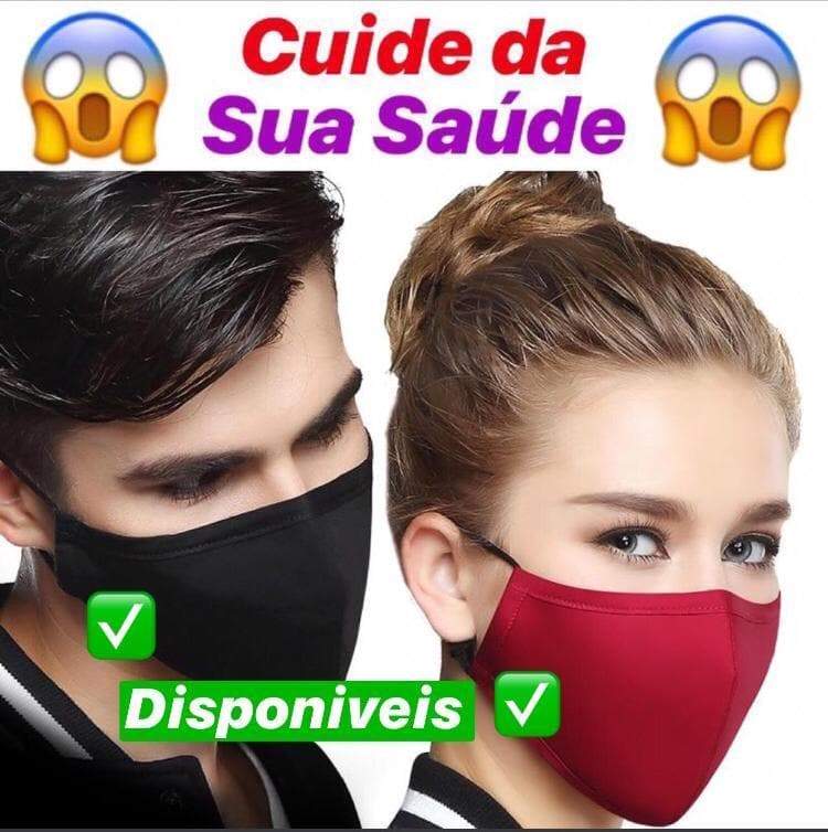 MaskProtect TECIDO ESPECIAL - Protege Contra Poeira, Poluição e Viroses 4 Mascaras por apenas 79,99 (Fréte Grátis e Rápido - Estoque Disponível no Brasil) lojasdalu