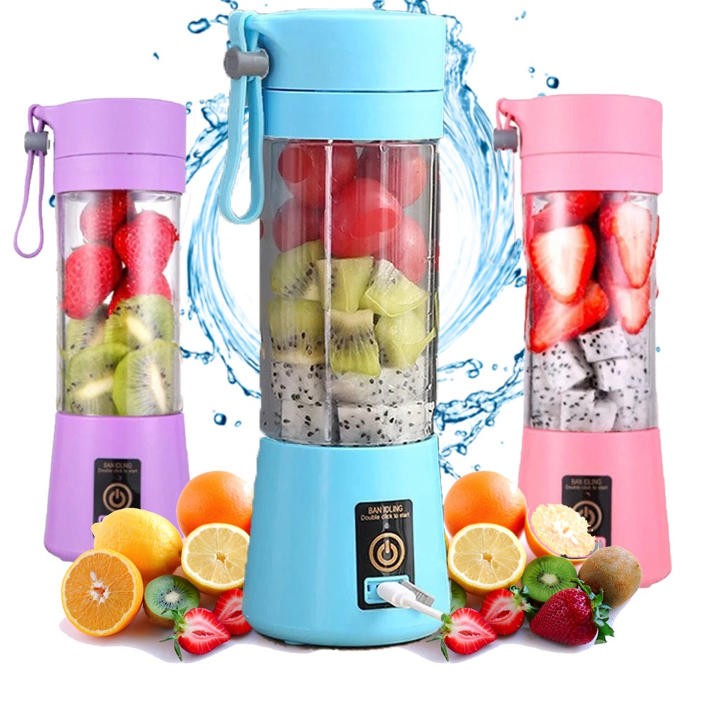Mini Liquidificador 6 Lâminas Usb Portátil Recarregável + Frete Grátis + Envio Imediato + Brinde