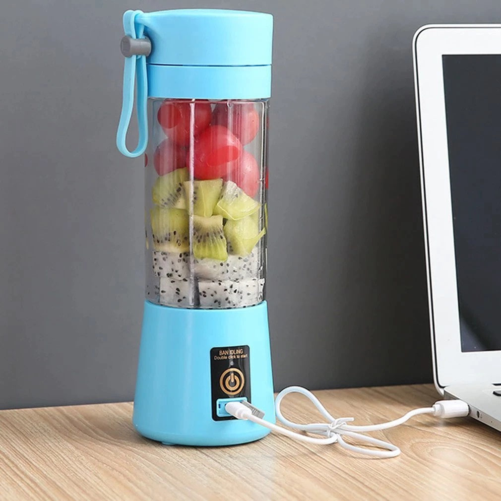 Mini Liquidificador 6 Lâminas Usb Portátil Recarregável + Frete Grátis + Envio Imediato + Brinde