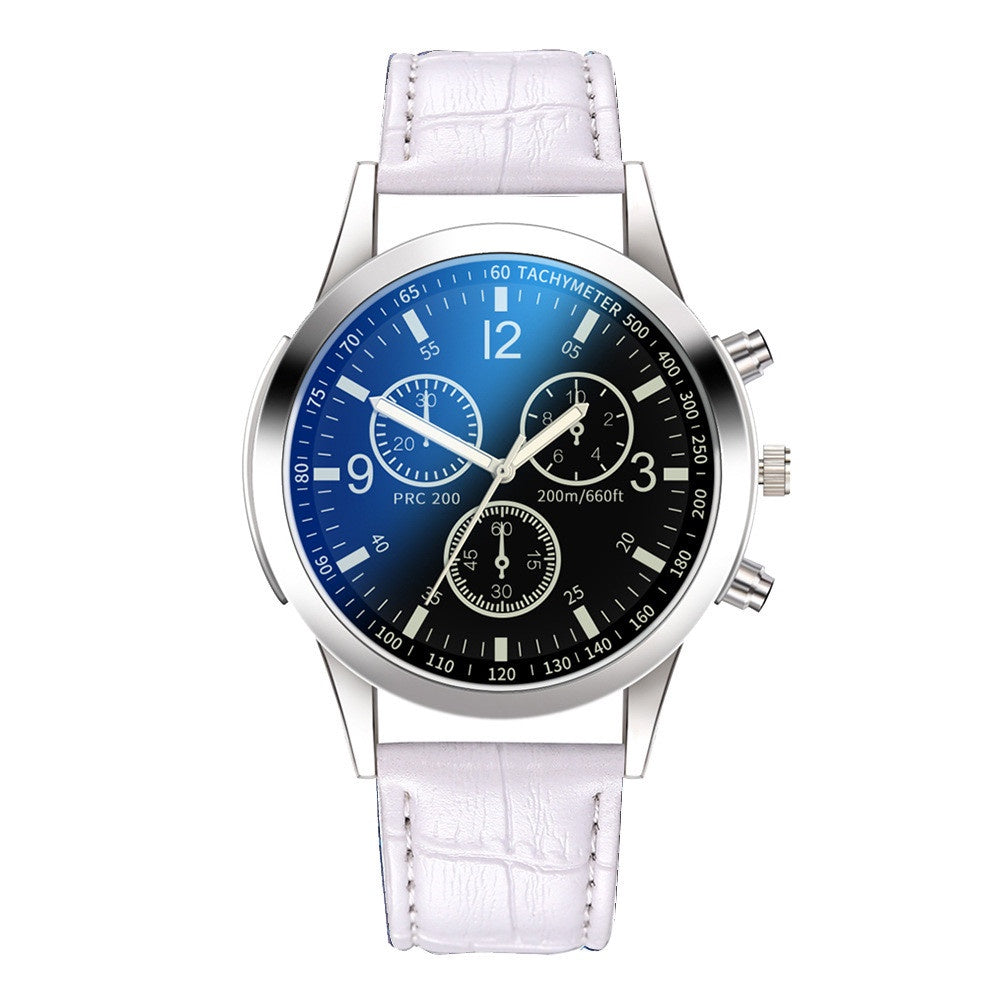 Relógio Masculino Pulseira de Couro Casual e Estiloso + Frete Grátis + Envio Imediato + Brinde