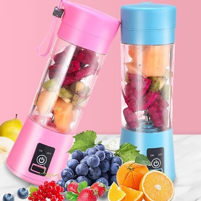 Mini Liquidificador 6 Lâminas Usb Portátil Recarregável + Frete Grátis + Envio Imediato + Brinde