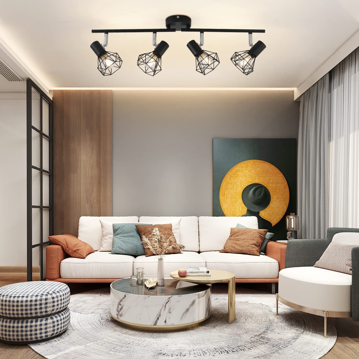 Iluminação SpotlightLed de Teto Estilo Simples Mega Mulher store