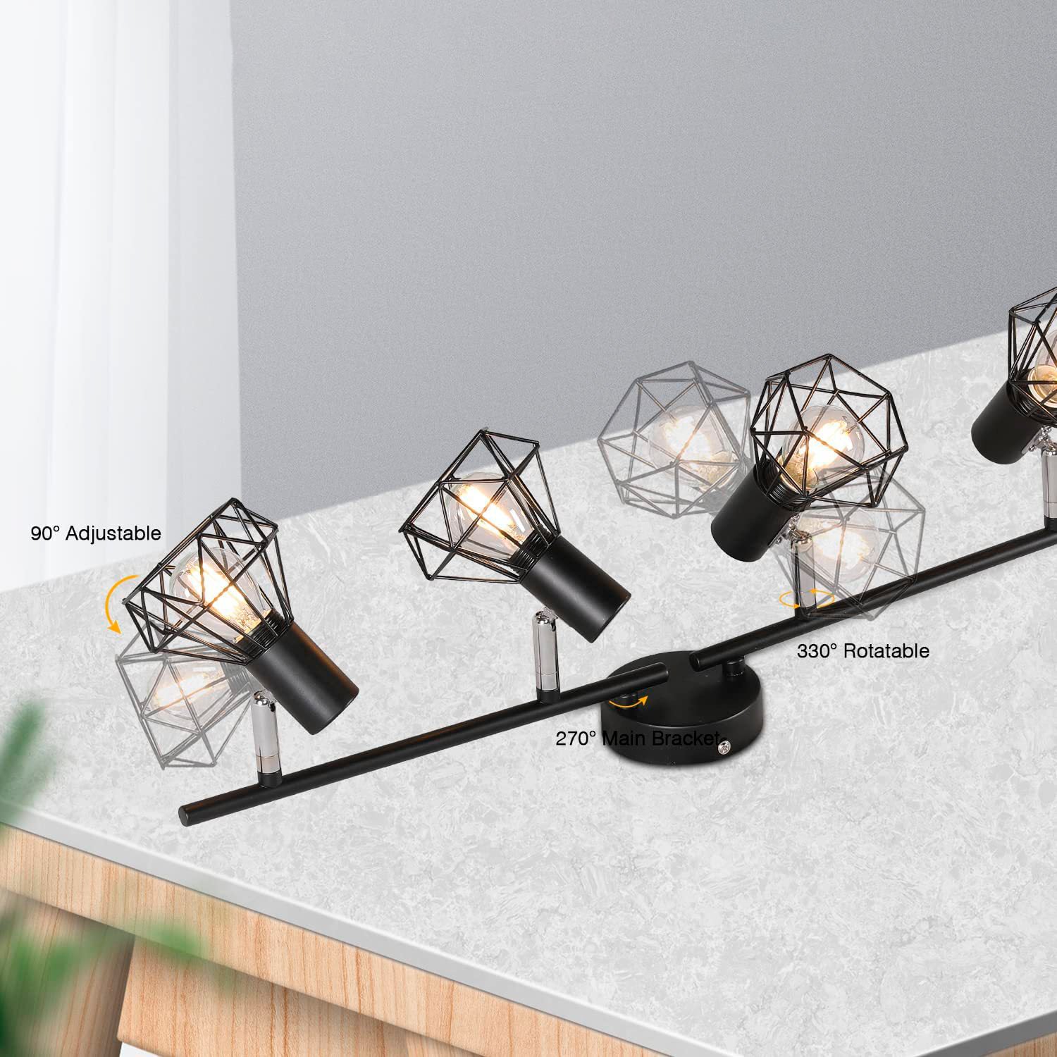 Iluminação SpotlightLed de Teto Estilo Simples Mega Mulher store