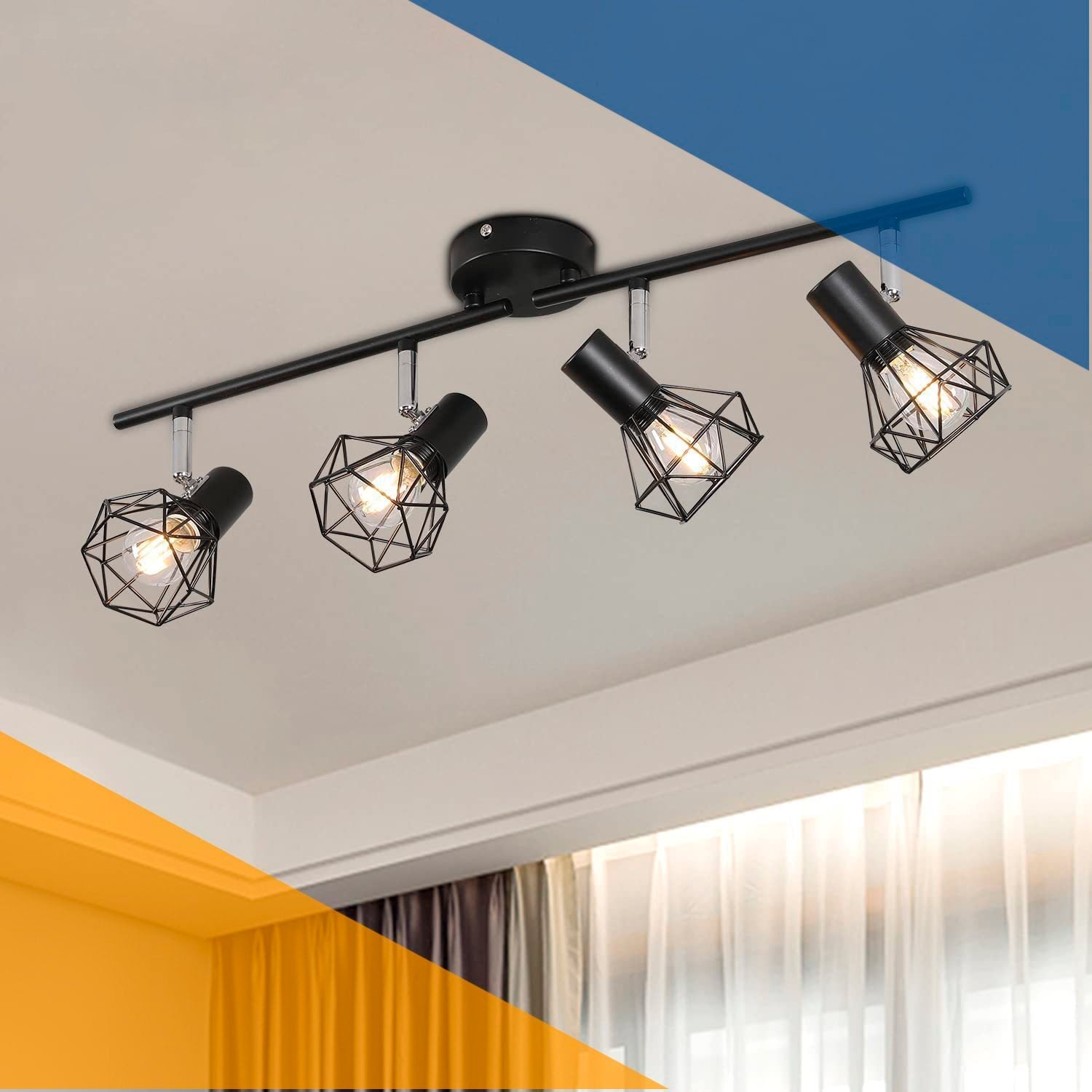 Iluminação SpotlightLed de Teto Estilo Simples Mega Mulher store