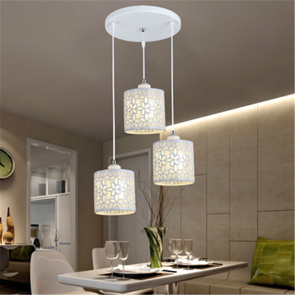 Lustre Pendente de Ferro Moderna Teto de LED Sala de Jantar Mega Mulher store