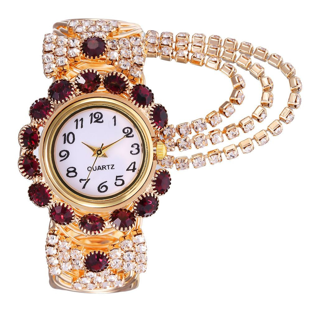 Relógio Feminino Quartzo Diamante + Frete Grátis + Envio Imediato + Brinde