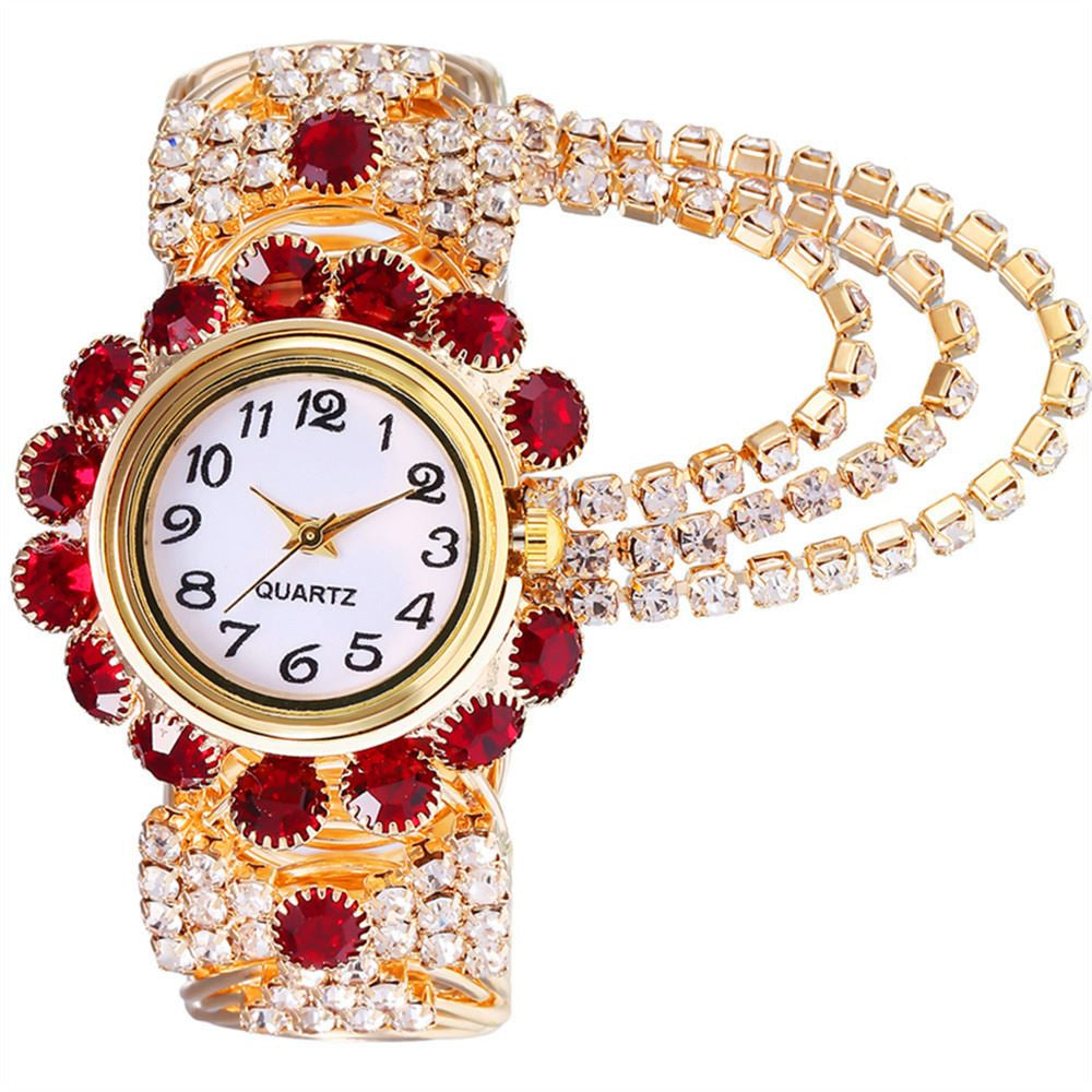 Relógio Feminino Quartzo Diamante + Frete Grátis + Envio Imediato + Brinde