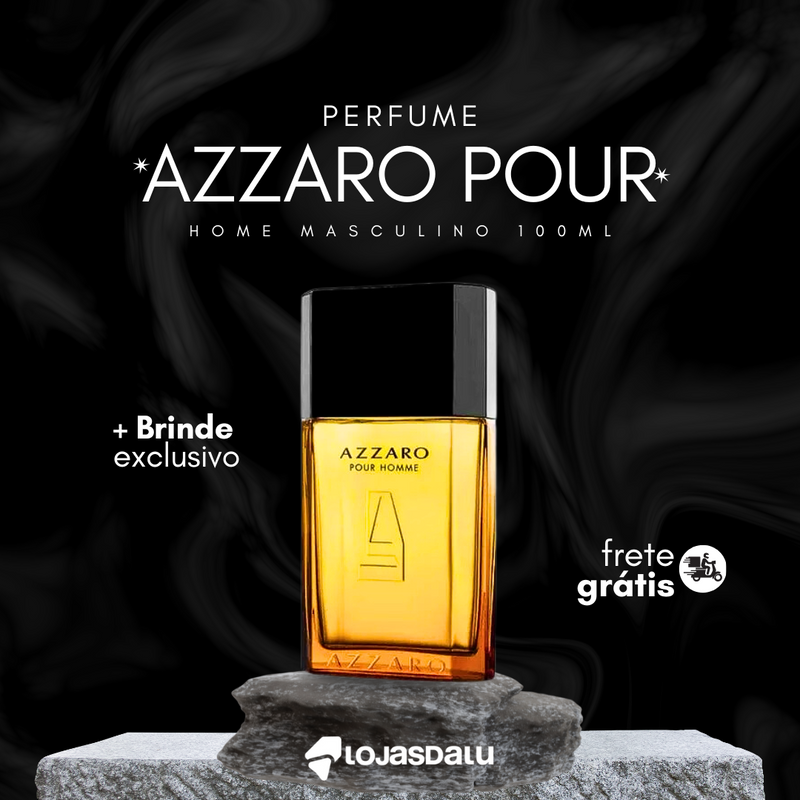 Perfume Azzaro Pour Home Masculino 100ml + Frete Grátis + Envio Imediato + Brinde