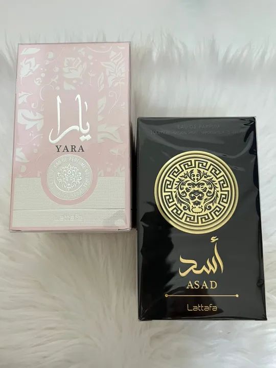 Combo 2 Perfumes Árabe Lattafa Asad e Yara 100ml - Frete Grátis e Envio Imediato