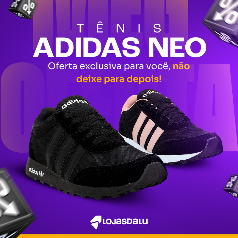 Tênis Adidas Neo 2023 Unissex + Frete Grátis + Envio Imediato