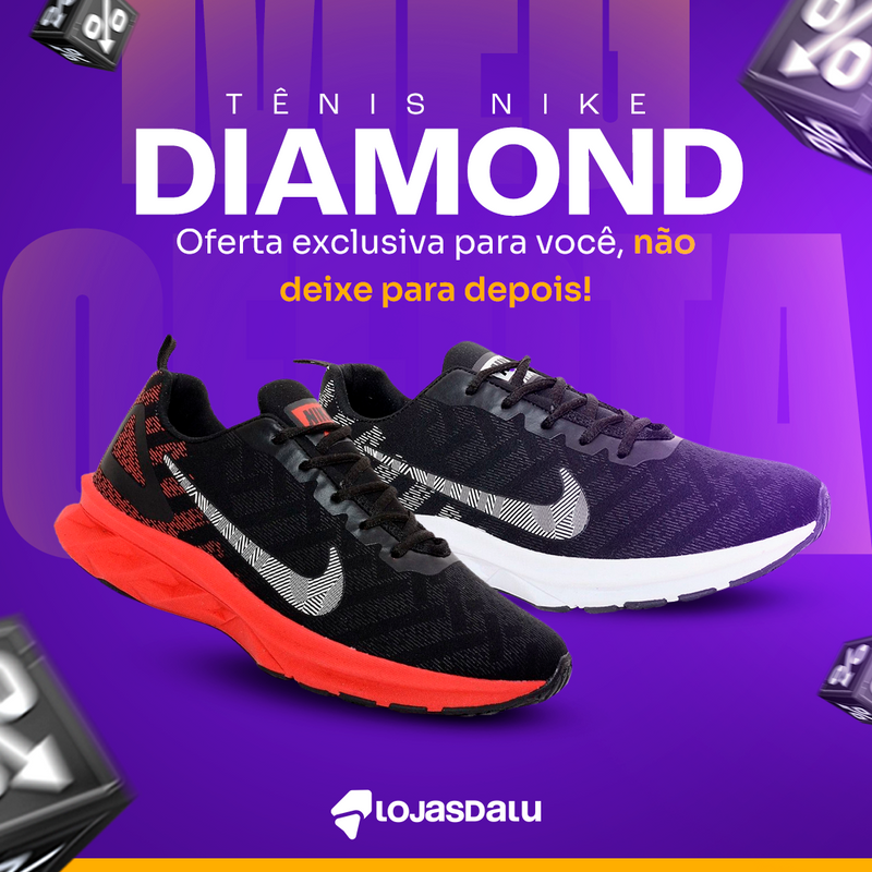 Tênis Nike Diamond Masculino + Frete Grátis e Envio Imediato