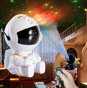 Mini Projetor De Luz Noturna De Astronauta + Envio Imediato + Frete Grátis