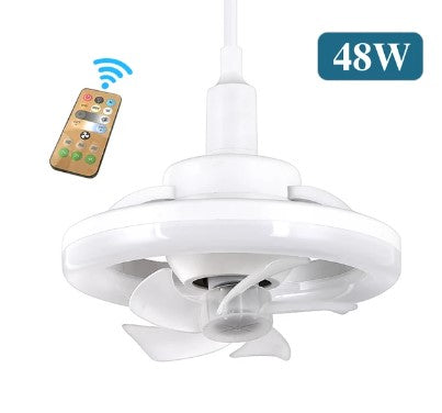Ventilador de Teto Com Luz de Led 360º Rotação 3 Velocidades + Envio Imediato