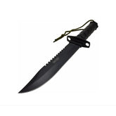 Faca Rambo Tática Militar Sobrevivência Pesca Caça + Frete Grátis + Envio Imediato + Brinde