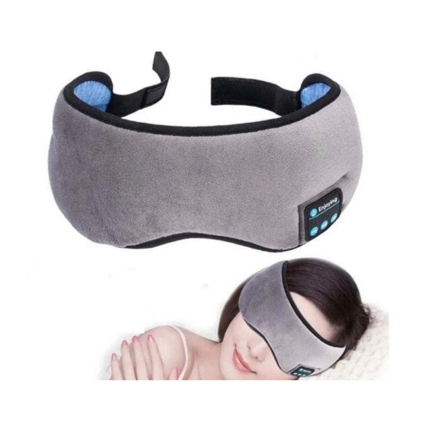 Tapa Olho Máscara Dormir Fone Ouvido Bluetooth Confortável + Frete Grátis + Envio Imediato + Brinde