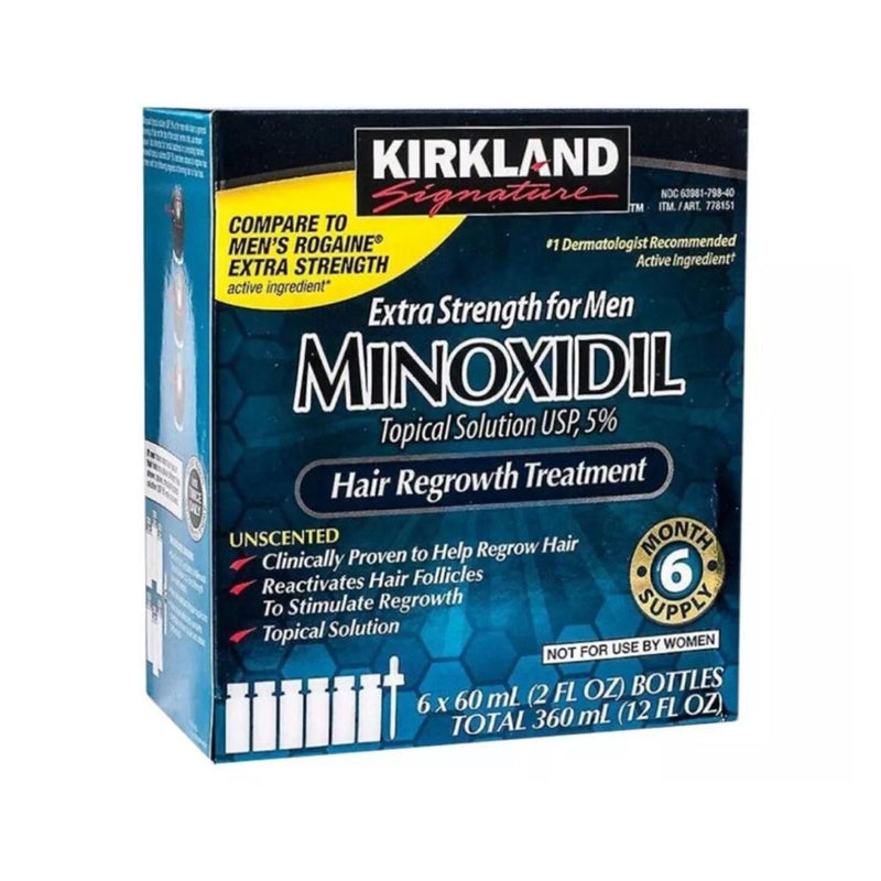 Minoxidil Extra Hair - Acabe com a Calvice e Barba Falhada - FRETE GRÁTIS