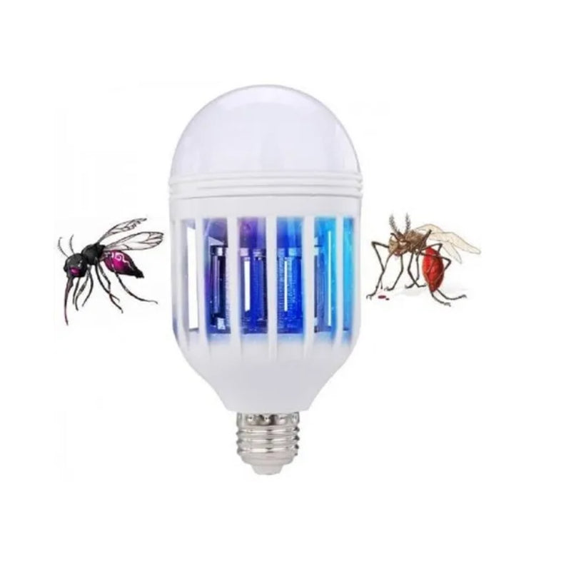 Lâmpada Luz Led Repelente Mata Mosquito Inseto 15 Watts 220v + Frete Grátis + Envio Imediato + Brinde