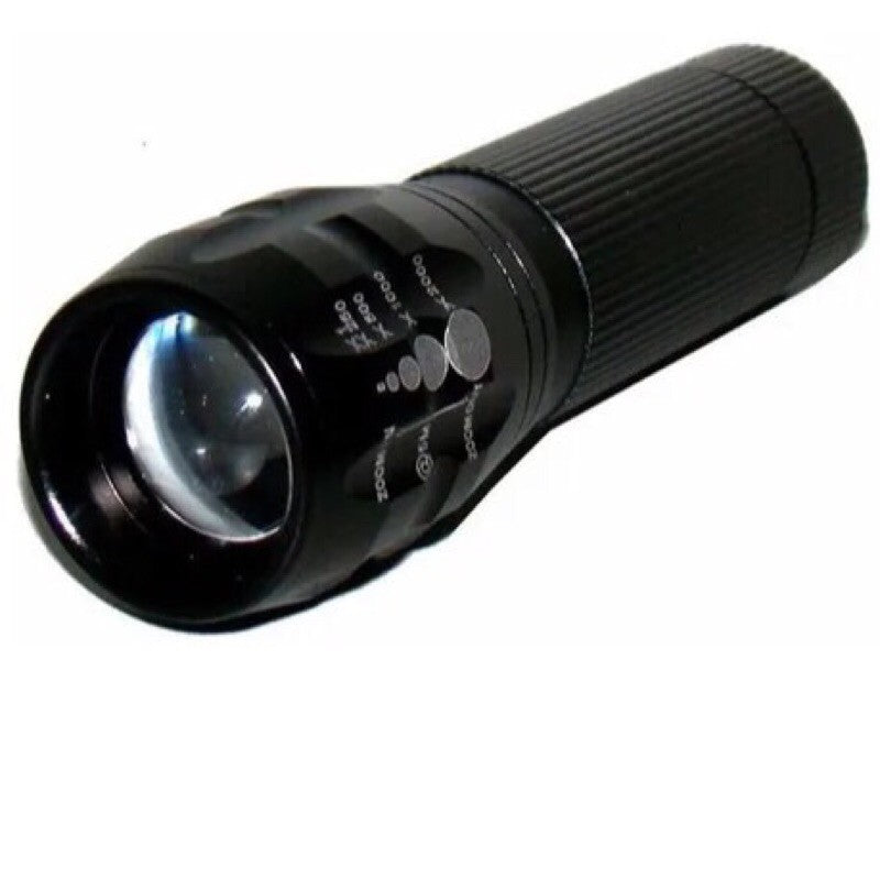 Mini Lanterna Tática LED com Zoom Ajustavel 1x a 2000x + Frete Grátis + Envio Imediato + Brinde
