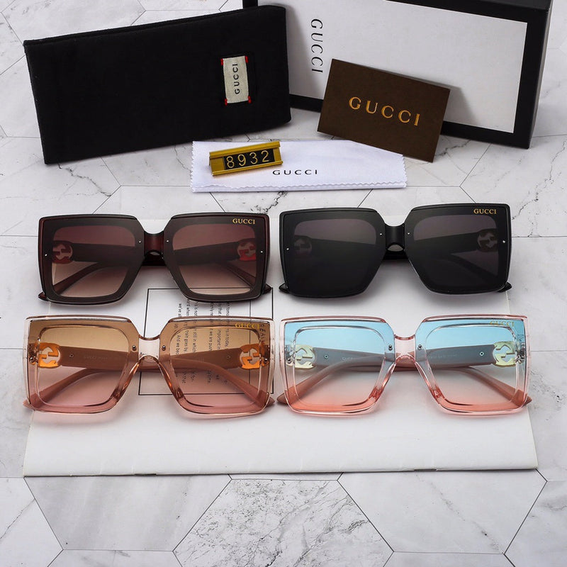 Óculos de Sol GG GUCCI Luxo Alta Qualidade Lentes Degradês + Frete Grátis + Envio Imediato + Brinde