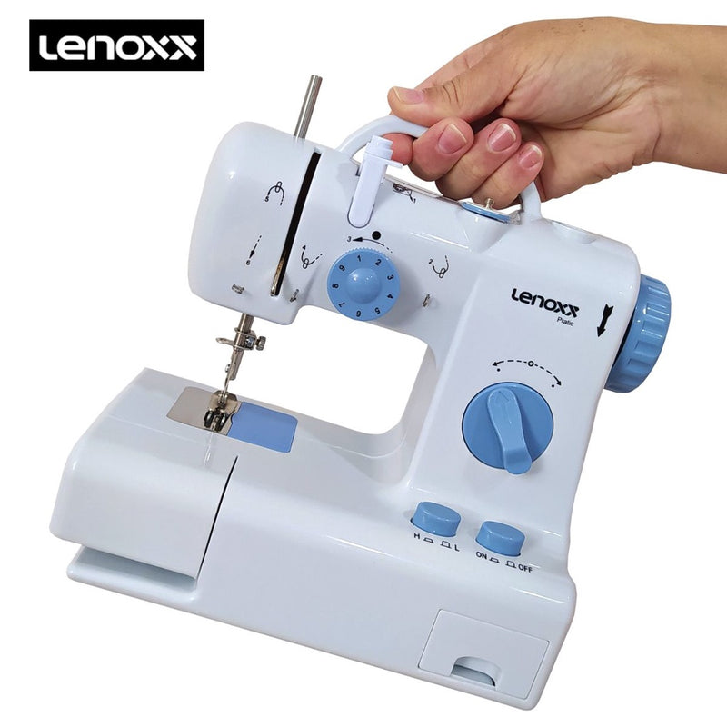 Máquina de Costura Portátil Lenoxx + Frete Grátis + Envio Imediato + Brinde