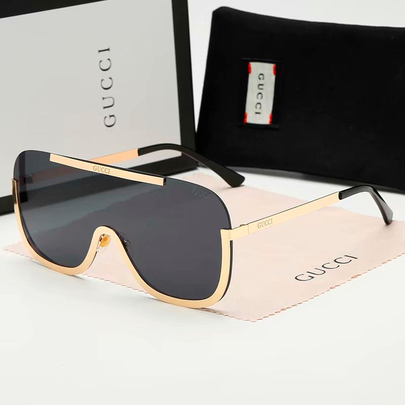 Óculos Escuros Gucci Unissex Frameless Anti-UV + Frete Grátis + Envio Imediato + Brinde