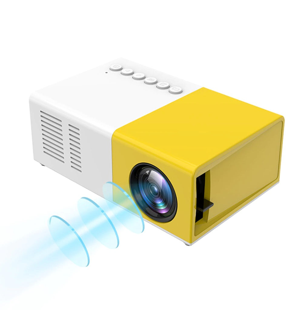 Mini Projetor Portátil HD Led 600 Lumens USB SD Hdmi + Frete Grátis + Envio Imediato + Brinde