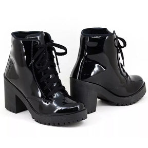 Bota Coturno Feminino Sola Tratorada + Frete Grátis + Envio Imediato + Brinde