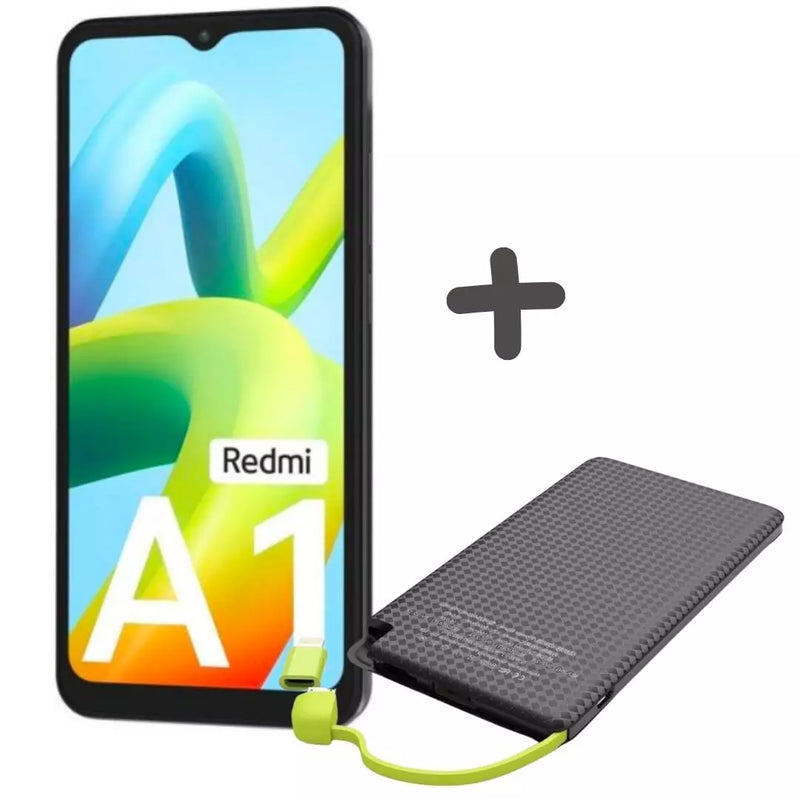 Xiaomi Redmi A1 Dual Sim 32GB/2 RAM Original + Brinde Bateria Portátil 10.000mAh + Frete Grátis