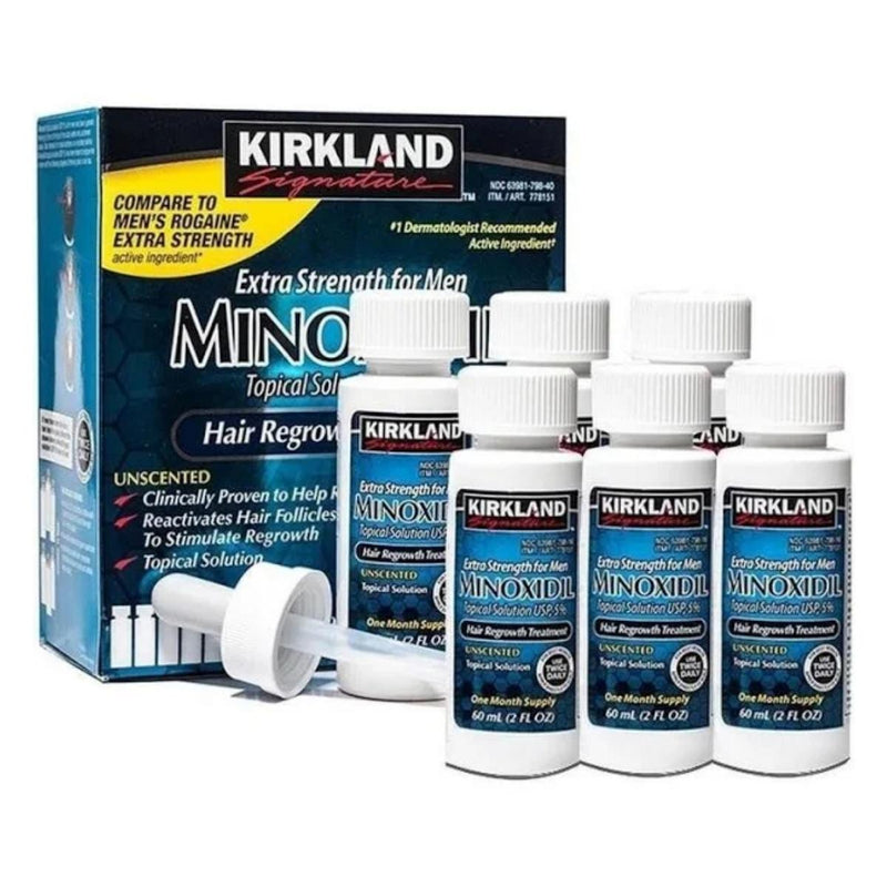 Minoxidil Extra Hair - Acabe com a Calvice e Barba Falhada - FRETE GRÁTIS