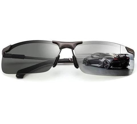 Óculos de Sol Fotocromático com Lentes Polarizadas para Motoristas e Pescadores + Frete Grátis (50% Desconto)