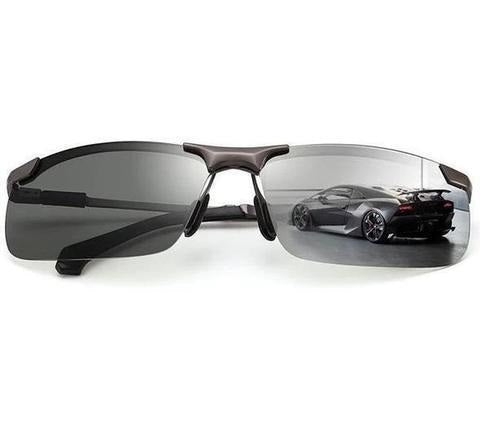 Óculos de Sol Fotocromático com Lentes Polarizadas para Motoristas e Pescadores