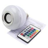 Lâmpada Bluetooth Led Caixa de Som com Controle 12w + Frete Grátis + Envio Imediato + Brinde