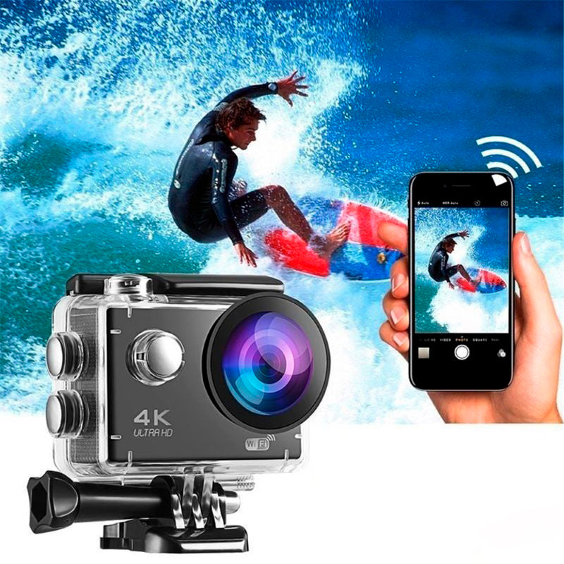 Go Pro 4k Câmera Esportiva Resistente à Água + Frete Grátis + Envio Imediato + Brinde