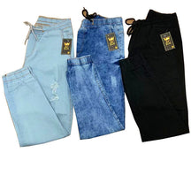 Kit 3 Calças Jeans Camufladas Rasgadas Masculina Jogger com Punho Lycra + Frete Grátis + Envio Imediato + Brinde