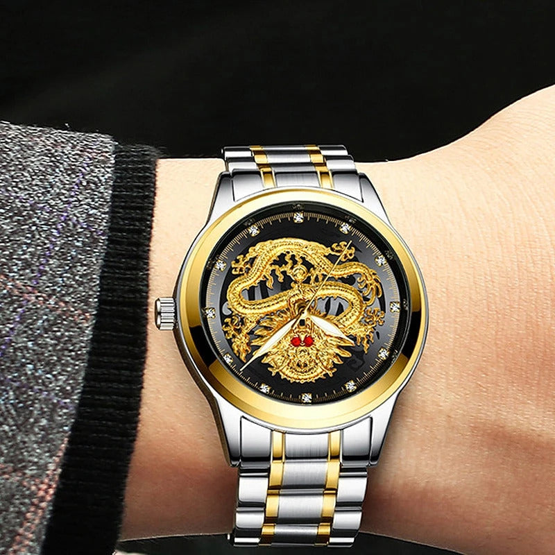 Relógio Original Dragon Luxury