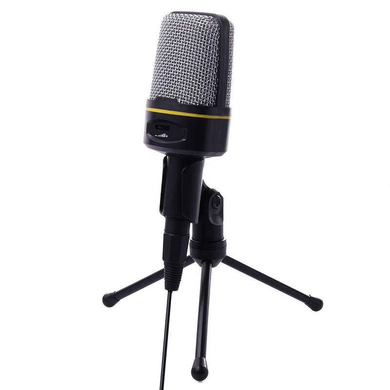 Microfone Profissional de Redução de Ruído Condensador 3.5mm Tripé + Frete Grátis + Envio Imediato + Brinde