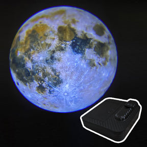 Lâmpada de Projeção Noturna Lua + Frete Grátis + Envio Imediato + Brinde