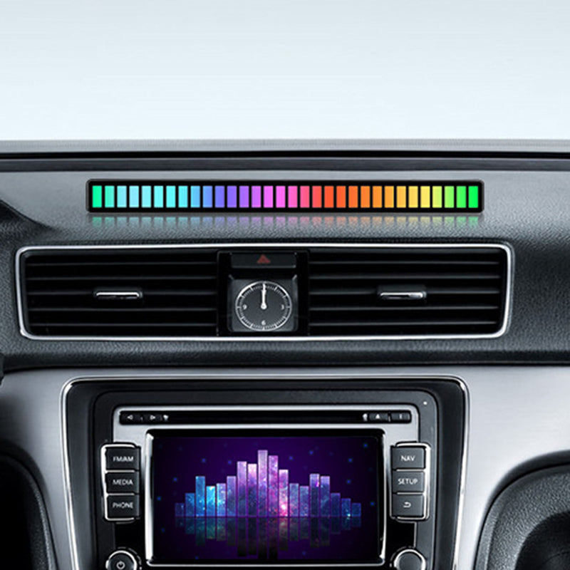 Luz RGB Com Controle de Voz Para Carro Mesa + Frete Grátis + Envio Imediato + Brinde
