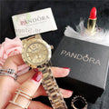 Relógio Pandora Feminino de Aço Inoxidável Casual + Frete Grátis + Envio Imediato + Frete
