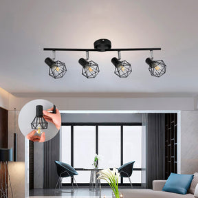 Iluminação SpotlightLed de Teto Estilo Simples Mega Mulher store 