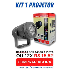 Projetor Christmas Light Laser Resistente à Água Original + Frete Grátis + Envio Imediato + Brinde