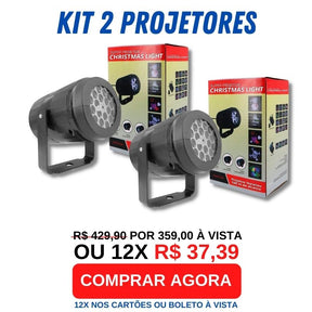 Projetor Christmas Light Laser Resistente à Água Original + Frete Grátis + Envio Imediato + Brinde