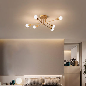 Luminária Nordic Moderna Minimalista Arte LED Lâmpada de Teto Mega Mulher store 