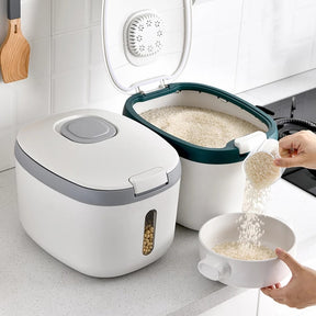 Recipiente Selado Frasco Alimentos Anti Insetos 5/10L + Frete Grátis + Envio Imediato + Brinde