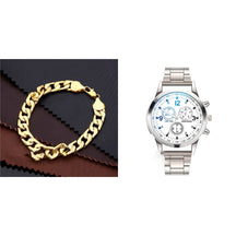 Relógio Masculino + Pulseira Conjunto Quartzo Analógico + Frete Grátis + Envio Imediato + Brinde