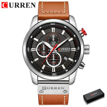 Relógio Curren Masculino Moda Quartz de Luxo + Frete Grátis + Envio Imediato + Brinde