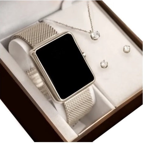 Relógio Feminino Lançamento Touch Pulseira Magnética + Frete Grátis + Envio Imediato + Brinde